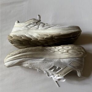 New Balance White Running Shoes